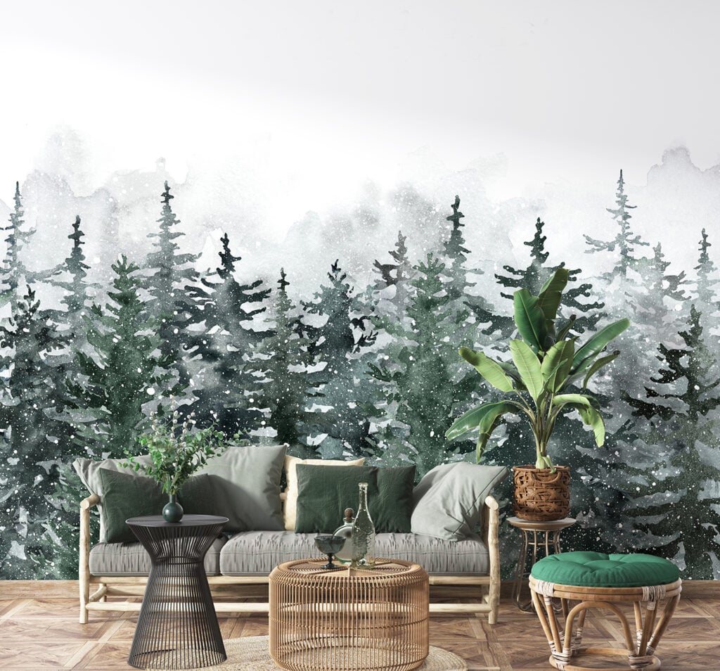 Nature Inspired Forest Wallpaper Mothers Day Sale