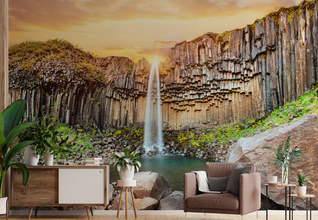 Iceland Waterfall Wallpaper For Walls