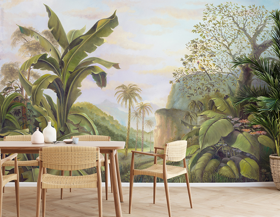 Murals and Landscapes Dining Wallpaper