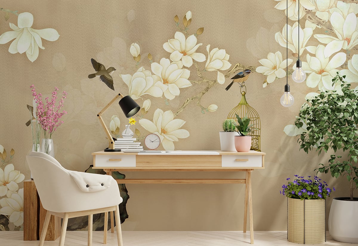 Outstanding Floral Wallpaper Designs to Enhance Your Home Decoration